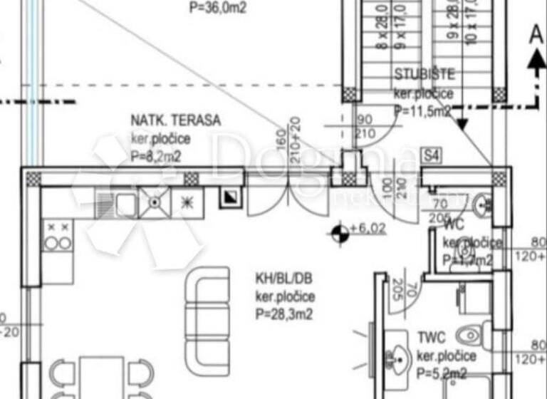 Wohnung zum Kauf 330.800 € 3 Zimmer 87 m² 2. Geschoss Vir