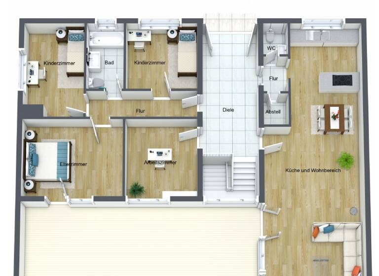 Haus zur Miete 3.100 € 5 Zimmer 167 m² 663 m² Grundstück frei ab sofort Kranichstein Darmstadt 64289