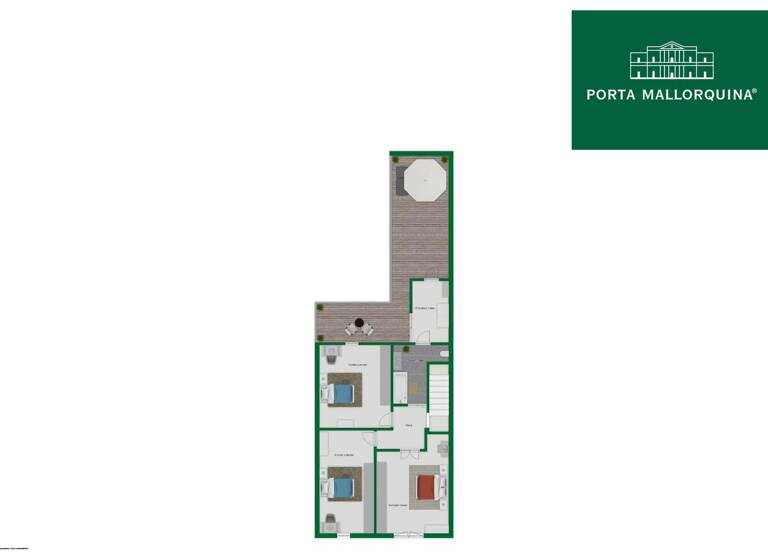 Stadthaus zur Miete 2.200 € 4 Zimmer 145 m² Pollença 07460