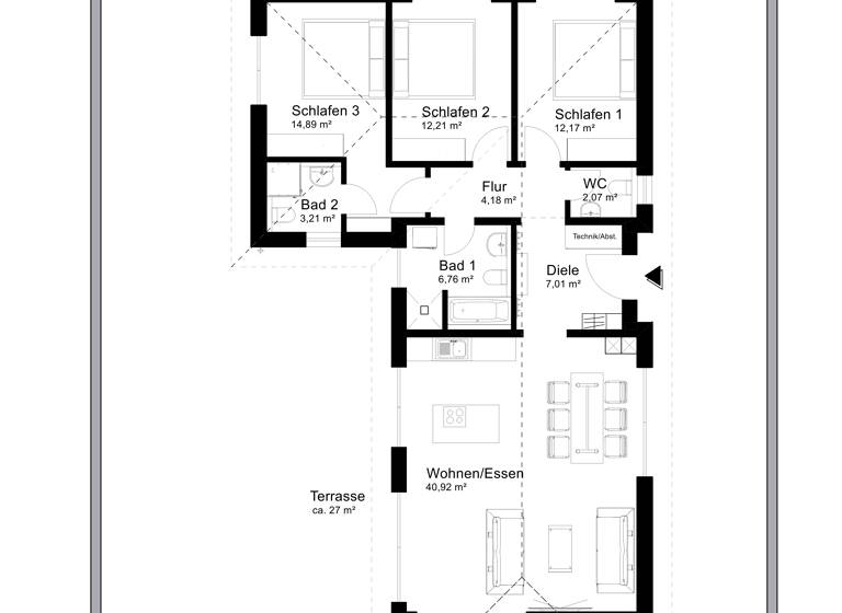Einfamilienhaus zum Kauf provisionsfrei 3,5 Zimmer 118 m² 559 m² Grundstück Zadar-Murvica 23000