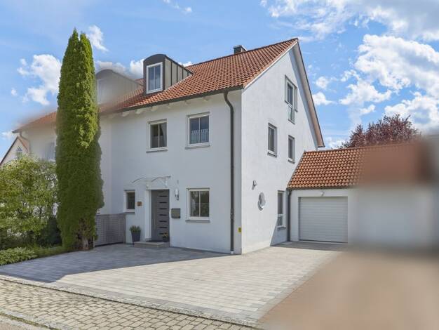 Doppelhaushälfte zum Kauf 749.500 € 6 Zimmer 159,7 m² 245 m² Grundstück Röhrmoos Röhrmoos 85244