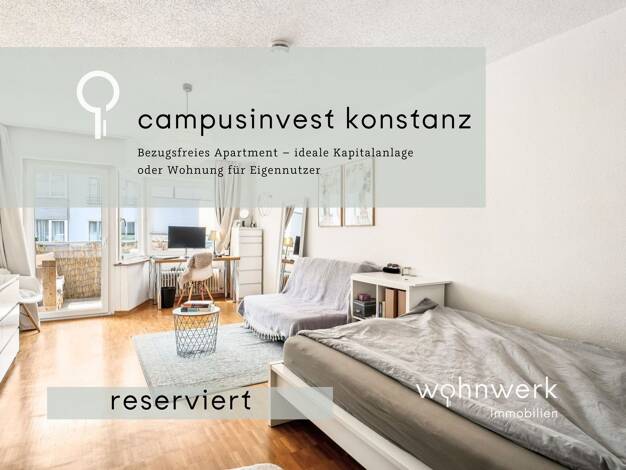 Wohnung zum Kauf 179.000 € 1 Zimmer 32 m² 3. Geschoss Petershausen Konstanz 78467