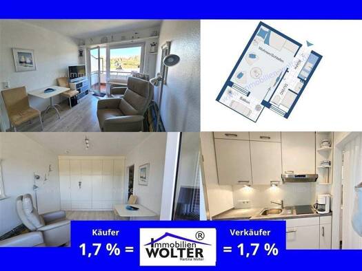 Sonstiges zum Kauf als Kapitalanlage geeignet 139.900 € 1 Zimmer 23 m² Wyk auf Föhr 25938
