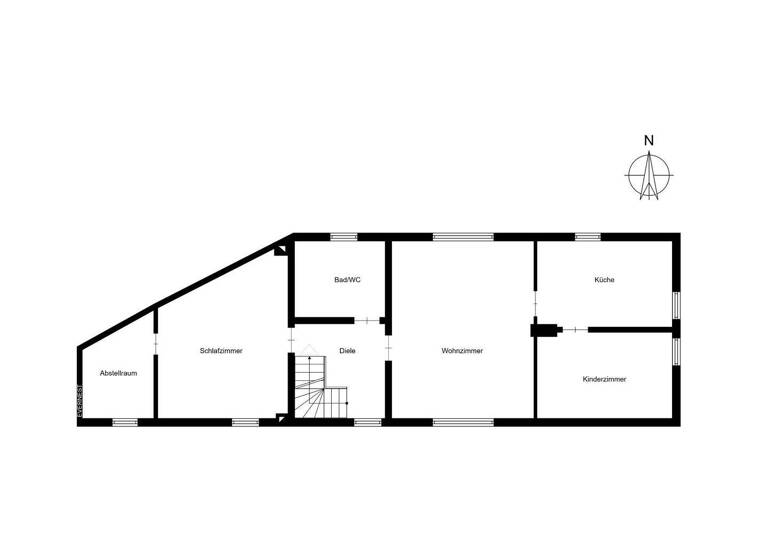 Einfamilienhaus zum Kauf 110.000 € 5 Zimmer 112,3 m² 155 m² Grundstück Gröbers Kabelsketal 06184