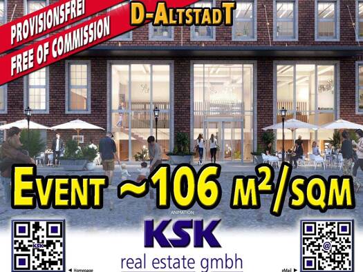 Bar/Café zur Miete provisionsfrei 30 € Altstadt Düsseldorf 40213