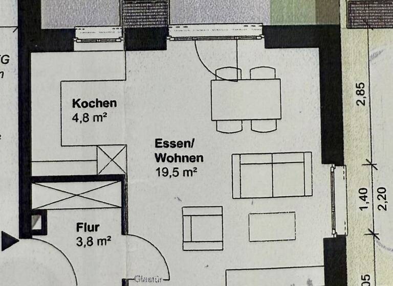 Wohnung zum Kauf 399.000 € 2 Zimmer 48 m²<br/>Wohnfläche Centrum Münster 48149