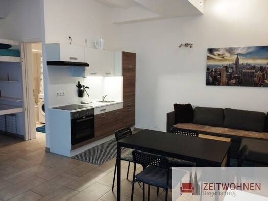 Wohnung zur Miete Wohnen auf Zeit 990 € 1 Zimmer 44 m² frei ab 01.01.2026 Innenstadt Regensburg 93047