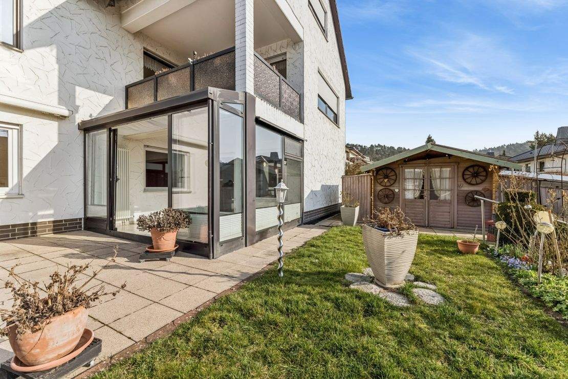 Immobilie in Zierenberg - Drei-Zimmer-Eigentumswohnung mit Garten und Garage - Bild 3