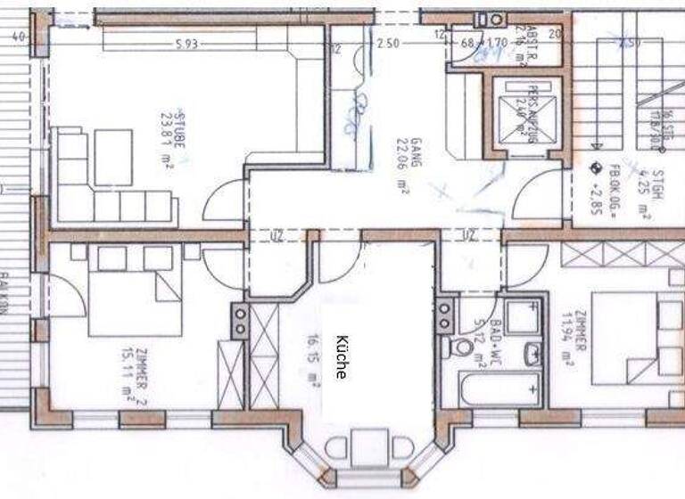 Wohnung zur Miete 1.400 € 3 Zimmer 96 m² 1. Geschoss Angerberg 6320