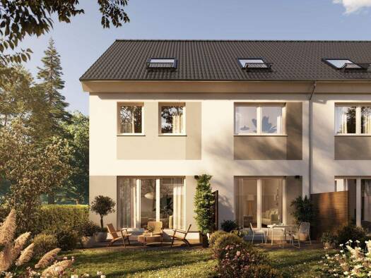 Reihenmittelhaus zur Miete - Erstbezug 1.920 € 5 Zimmer 93,6 m² 93,3 m² Grundstück frei ab 01.01.2026 Straße 18 5-39 Heinersdorf Berlin 13089