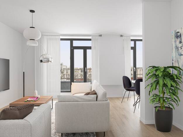 Wohnung zum Kauf - Neubau provisionsfrei 590.000 € 2 Zimmer 68,6 m² 5. Geschoss Türrschmidtstraße 3 Lichtenberg Berlin 10317