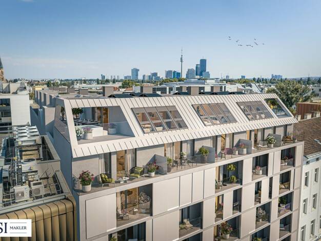 Wohnung zum Kauf - Erstbezug 347.500 € 2 Zimmer 50,4 m² 6. Geschoss Am Spitz 5 Floridsdorf 1210