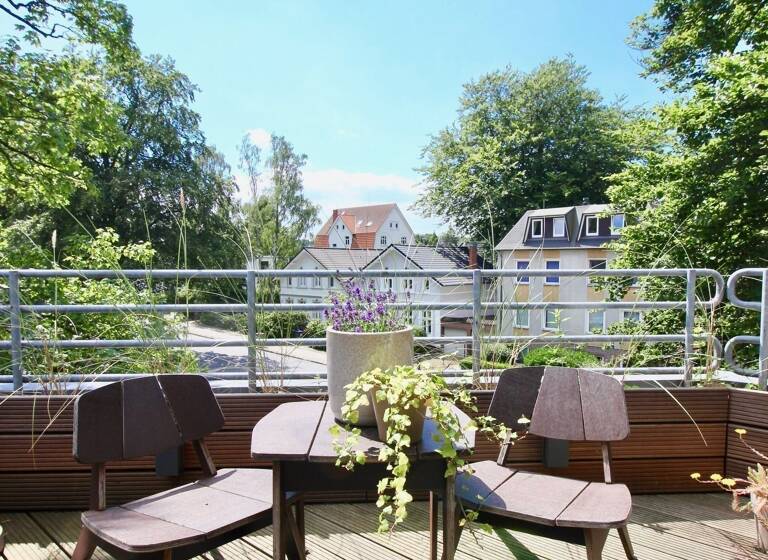 Penthouse zum Kauf 990.000 € 3 Zimmer 162 m²<br/>Wohnfläche 2.<br/>Geschoss ab sofort<br/>Verfügbarkeit Iserbrook Hamburg 22589