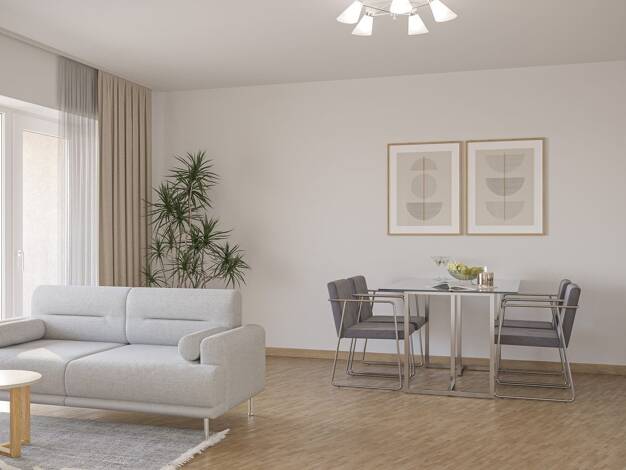 Wohnung zur Miete - Erstbezug 1.032 € 2 Zimmer 60 m² 4. Geschoss frei ab 02.08.2027 Mögeldorf Östliche Außenstadt 90482