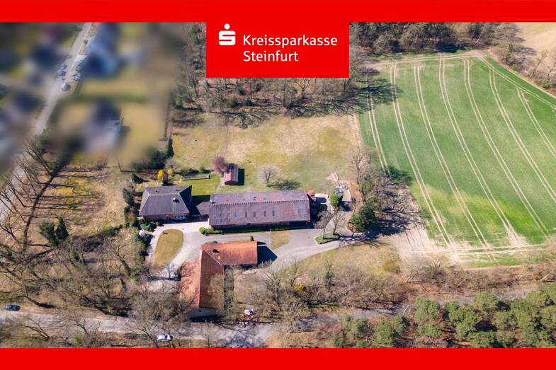 Haus zum Kauf 12 Zimmer 370 m² 45.591 m² Grundstück Halen Lotte 49504