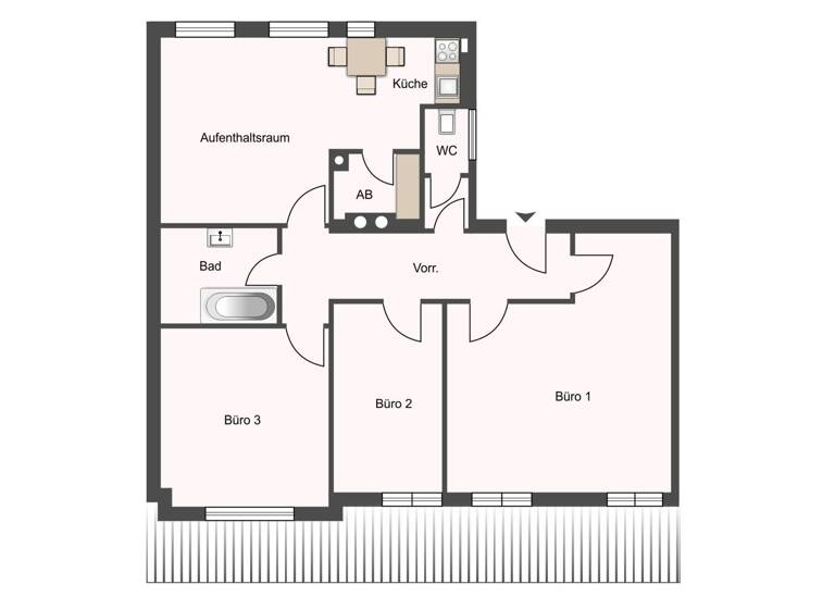 Büro zur Miete 645 € 4 Zimmer Spittal an der Drau 9800