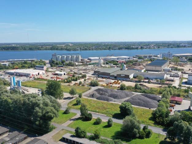 Lagerhalle zur Miete - Erstbezug 5.000 m² Lagerfläche teilbar ab 1.000 m² Schmarl Rostock 18069
