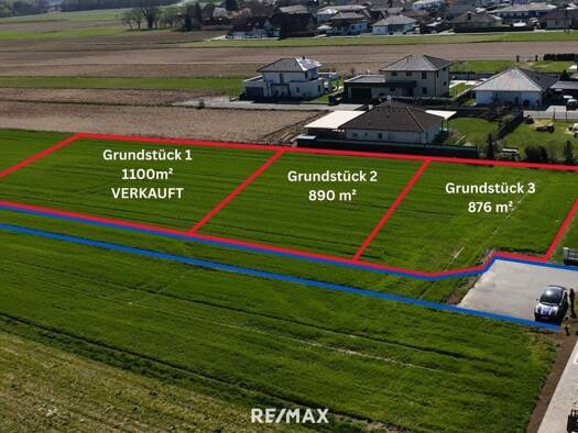 Grundstück zum Kauf 159.900 € 890 m² Grundstück Kornblumenweg Gralla 8431