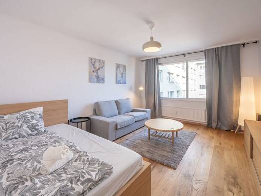 Wohnung zur Miete 1.045 € 1,5 Zimmer 36 m² 4. Geschoss Wien 1020