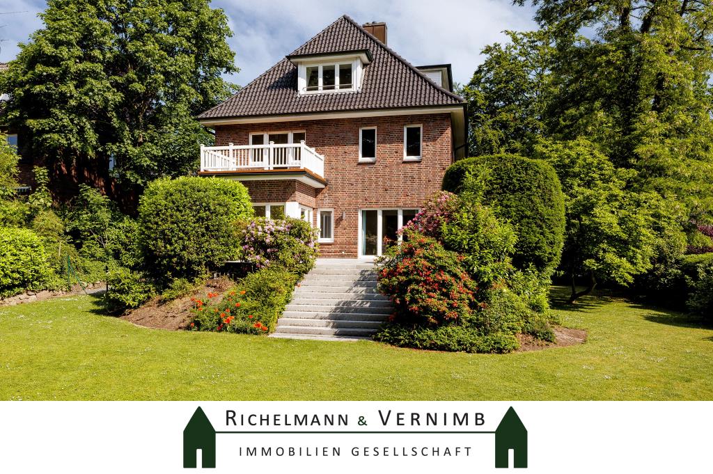 Einfamilienhaus zum Kauf 3.150.000 € 8 Zimmer 266 m²<br/>Wohnfläche 1.318 m²<br/>Grundstück Blankenese Hamburg 22587