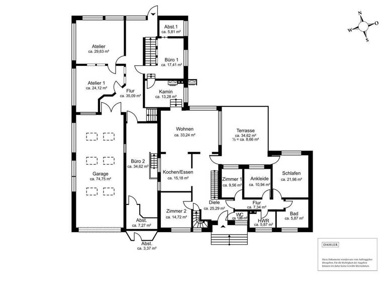 Haus zum Kauf 540.000 € 8 Zimmer 238 m² 1.632 m² Grundstück Zeven 27404