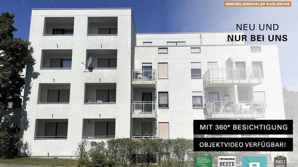 Wohnung zum Kauf 229.000 € 2 Zimmer 73 m² 3. Geschoss Neureut Karlsruhe 76149