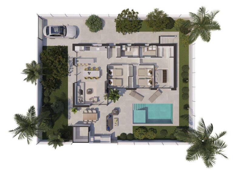 Doppelhaushälfte zum Kauf provisionsfrei 520.000 € 3 Zimmer 100 m² 400 m² Grundstück Polop