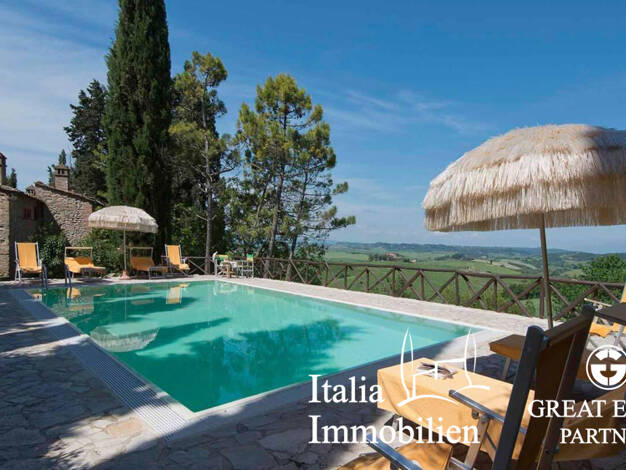 Bauernhaus zum Kauf 890.000 € 10 Zimmer 210 m² 1.000 m² Grundstück Volterra 56048