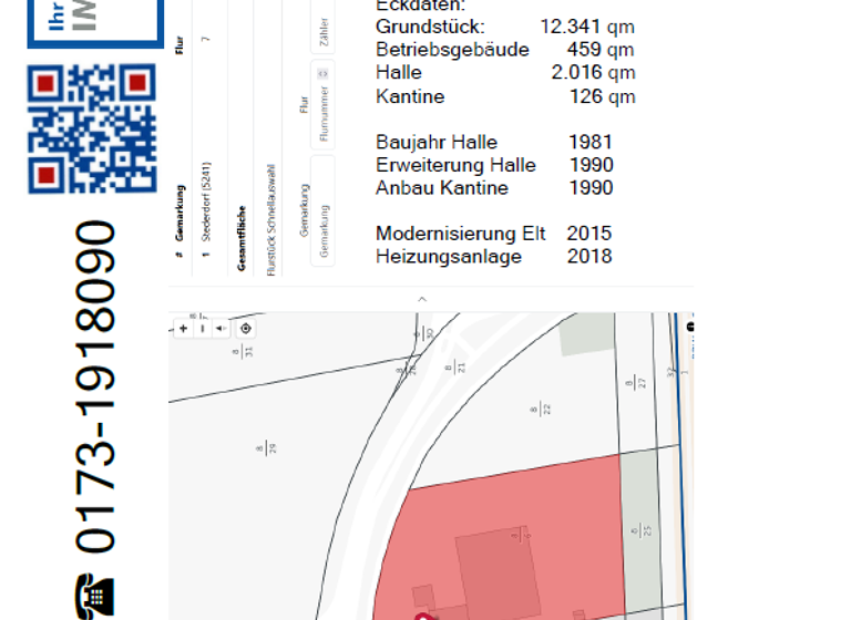 Bürogebäude zum Kauf als Kapitalanlage geeignet 1.599.000 € 12.341 m² Grundstück Dieselstr. 12 Stederdorf Peine 31228