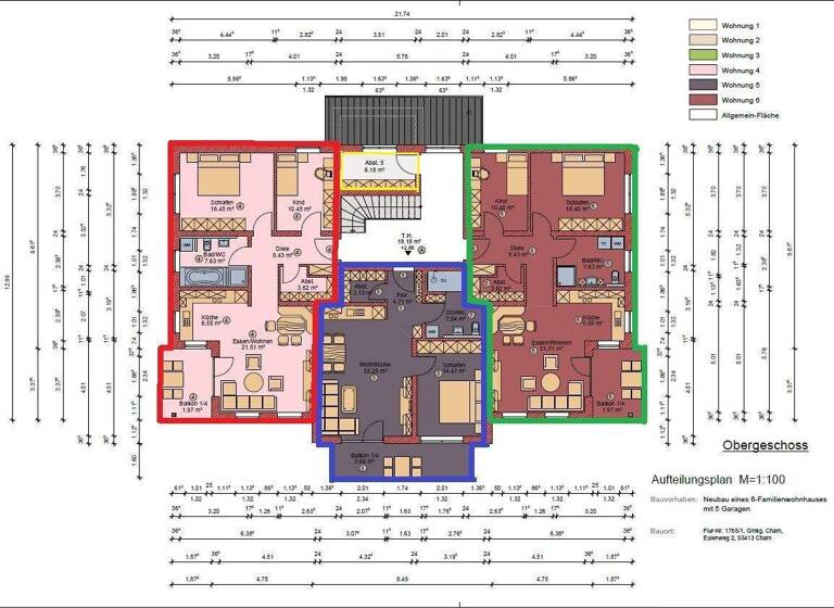 Terrassenwohnung zum Kauf - Erstbezug provisionsfrei 230.000 € 2 Zimmer 58,6 m² frei ab 01.12.2026 Janahof Cham 93413