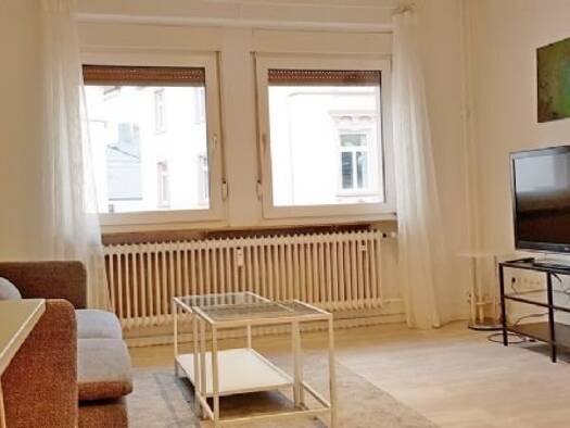 Wohnung zur Miete auf Zeit 1.200 € 2 Zimmer 33 m² frei ab sofort Wasserweg 27 Sachsenhausen Frankfurt am Main 60594