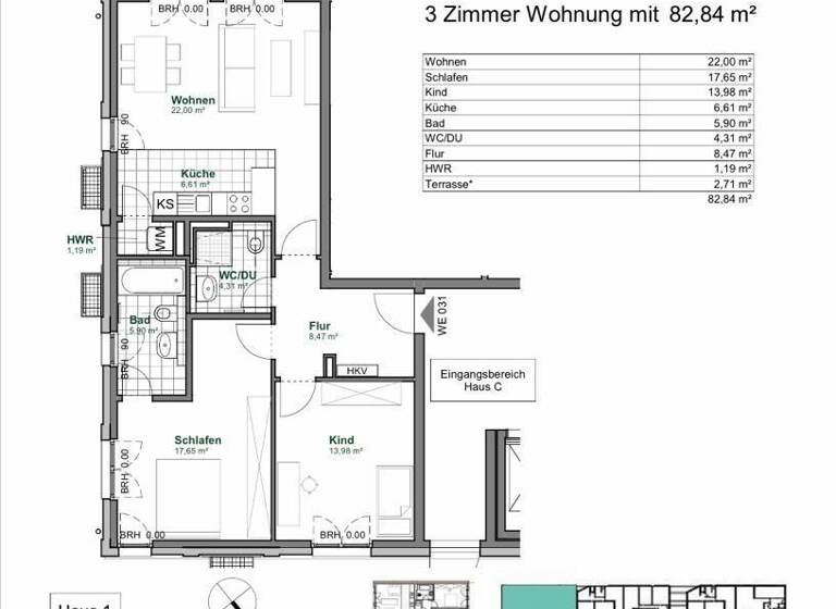 Terrassenwohnung zur Miete 2.380 € 3 Zimmer 82,8 m² EG frei ab 01.09.2026 Lankwitz Berlin 12249