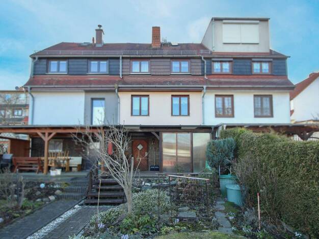Reihenmittelhaus zum Kauf 119.900 € 5 Zimmer 70 m² 220 m² Grundstück Borna-Heinersdorf Borna - Heinersdorf 09114