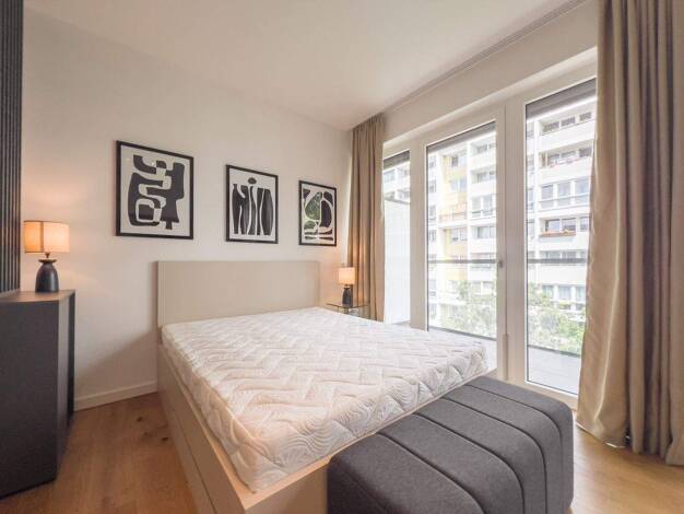Wohnung zur Miete Wohnen auf Zeit 1.350 € 1 Zimmer 34 m² frei ab 01.04.2026 Platz der Vereinten Nationen 22 A Friedrichshain Berlin 10249