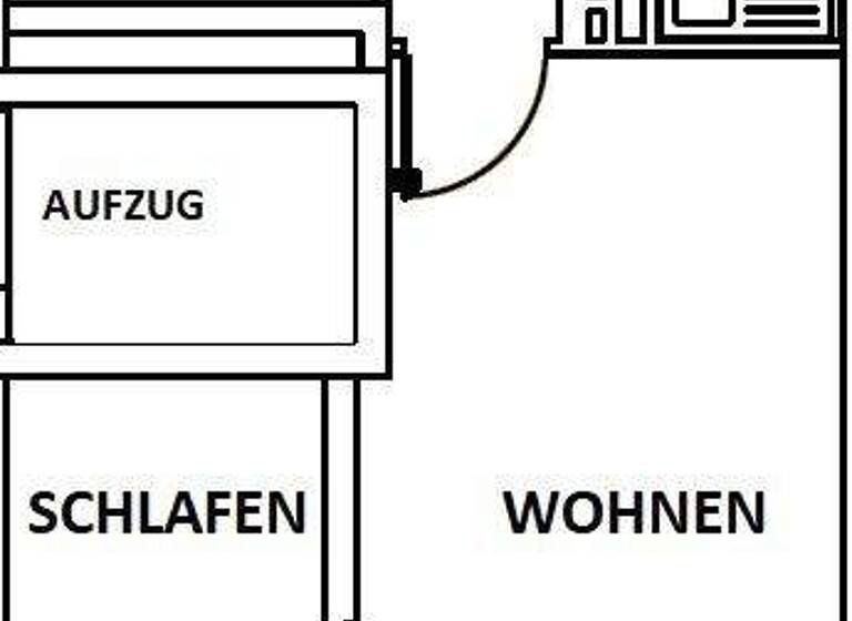 Studio zur Miete 370 € 1 Zimmer 43,5 m² 2. Geschoss Saalfelder Straße 18 Neulindenau Leipzig 04179