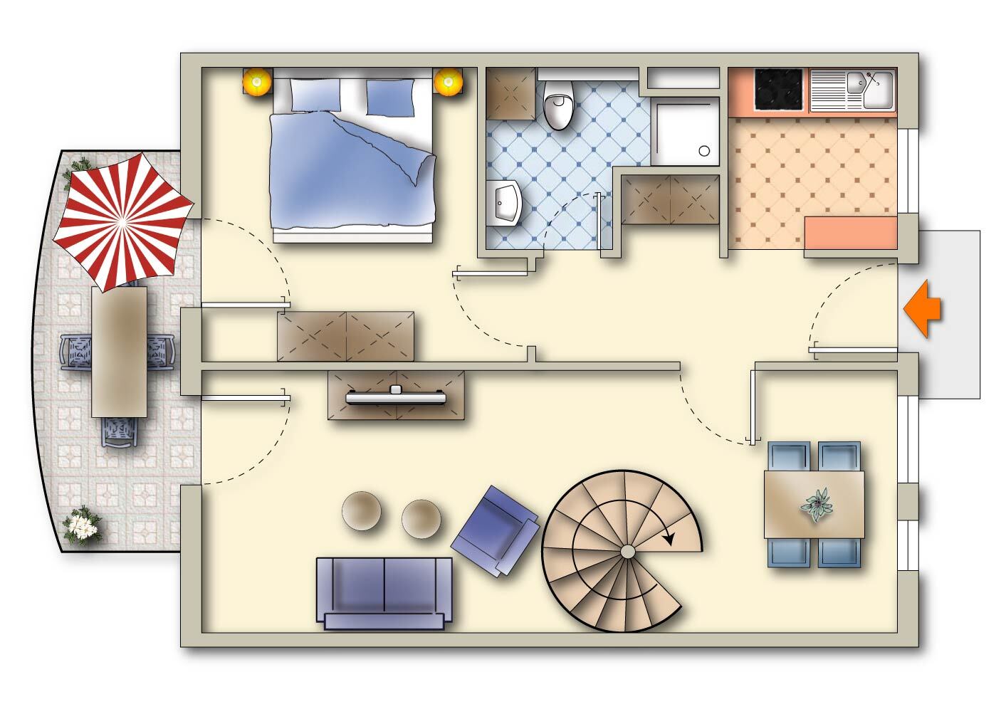 Wohnung zum Kauf 260.000 € 3 Zimmer 79 m²<br/>Wohnfläche 2.<br/>Geschoss Zingst Zingst 18374