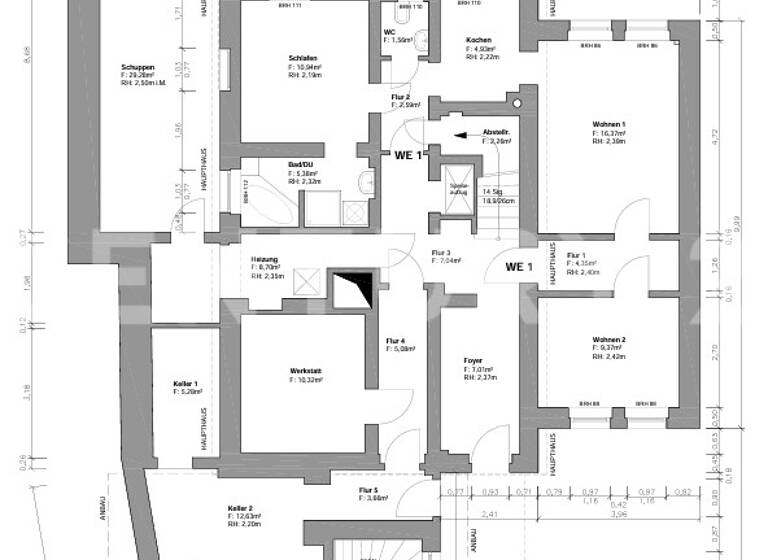 Mehrfamilienhaus zum Kauf 320.000 € 14 Zimmer 390 m² 3.949 m² Grundstück Bärenfels Altenberg OT Bärenfels 01773