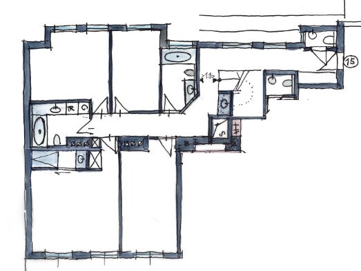 Wohnung zur Miete 2.977 € 5 Zimmer 173 m²<br/>Wohnfläche Raimundgasse Wien 1020