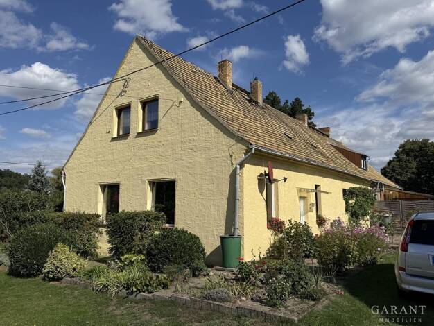 Doppelhaushälfte zum Kauf 92.500 € 6 Zimmer 100 m² 696 m² Grundstück Dahlenberg Trossin 04880