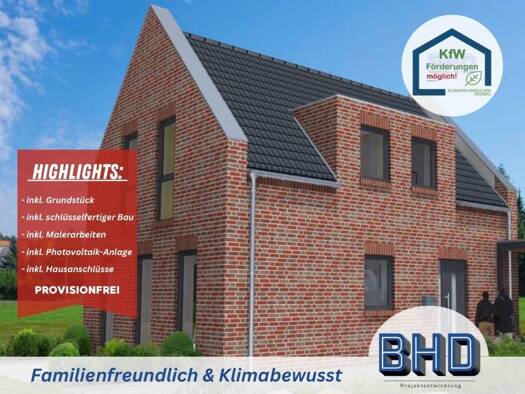 Einfamilienhaus zum Kauf provisionsfrei 328.000 € 4 Zimmer 101 m² 485 m² Grundstück Jeddeloh II Edewecht 26188