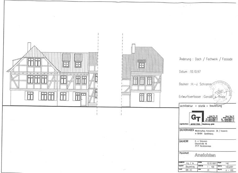 Reihenendhaus zum Kauf 220.000 € 3 Zimmer 133 m² 61 m² Grundstück Konvent 38 Quedlinburg 06484