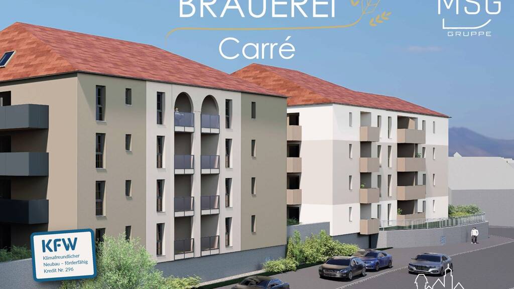 Terrassenwohnung zum Kauf provisionsfrei 261.000 € 2 Zimmer 51 m² EG frei ab sofort Feuchtwanger Straße 8 Dinkelsbühl 91550