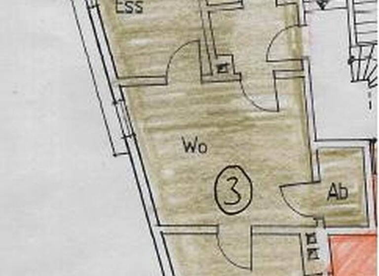 Wohnung zur Miete 580 € 2 Zimmer 55 m² 1. Geschoss frei ab 01.05.2026 Gerbergasse 31 Bad Kreuznach 55545