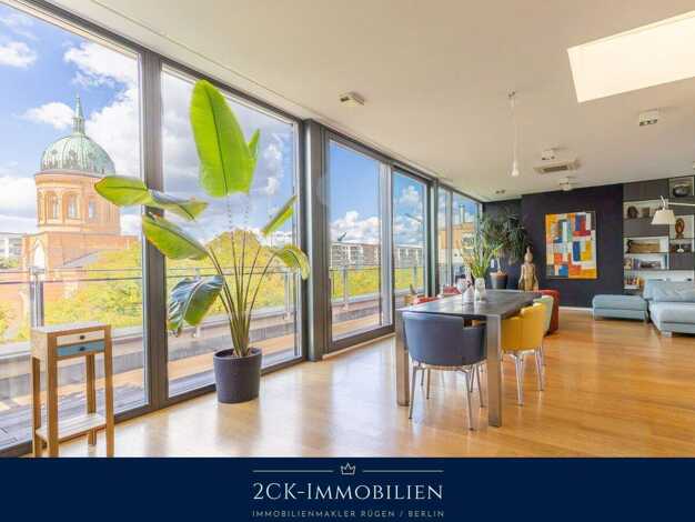 Penthouse zum Kauf 1.275.000 € 4 Zimmer 122 m² 5. Geschoss Michaelkirchplatz 6 Mitte Mitte 10179