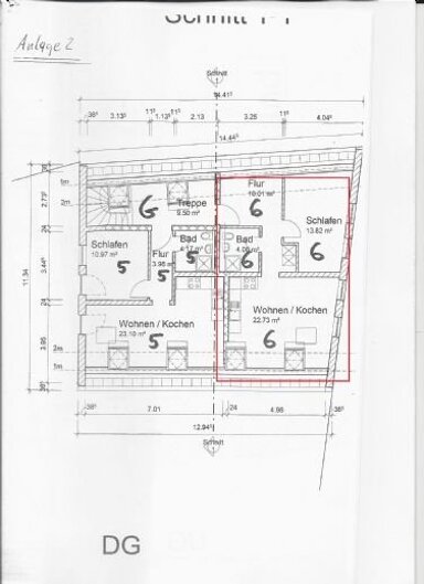 Wohnung zur Miete 550 € 2 Zimmer 50 m² Geschoss 2/2 Pförring Pförring 85104