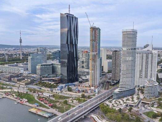 Wohnung zum Kauf provisionsfrei 1.850.000 € 3 Zimmer 101,3 m² 26. Geschoss Wagramer Straße 2 Wien 1220