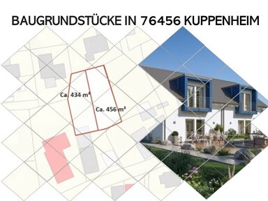 Grundstück zum Kauf provisionsfrei 178.680 € 455 m² Grundstück Oberndorf Kuppenheim 76456