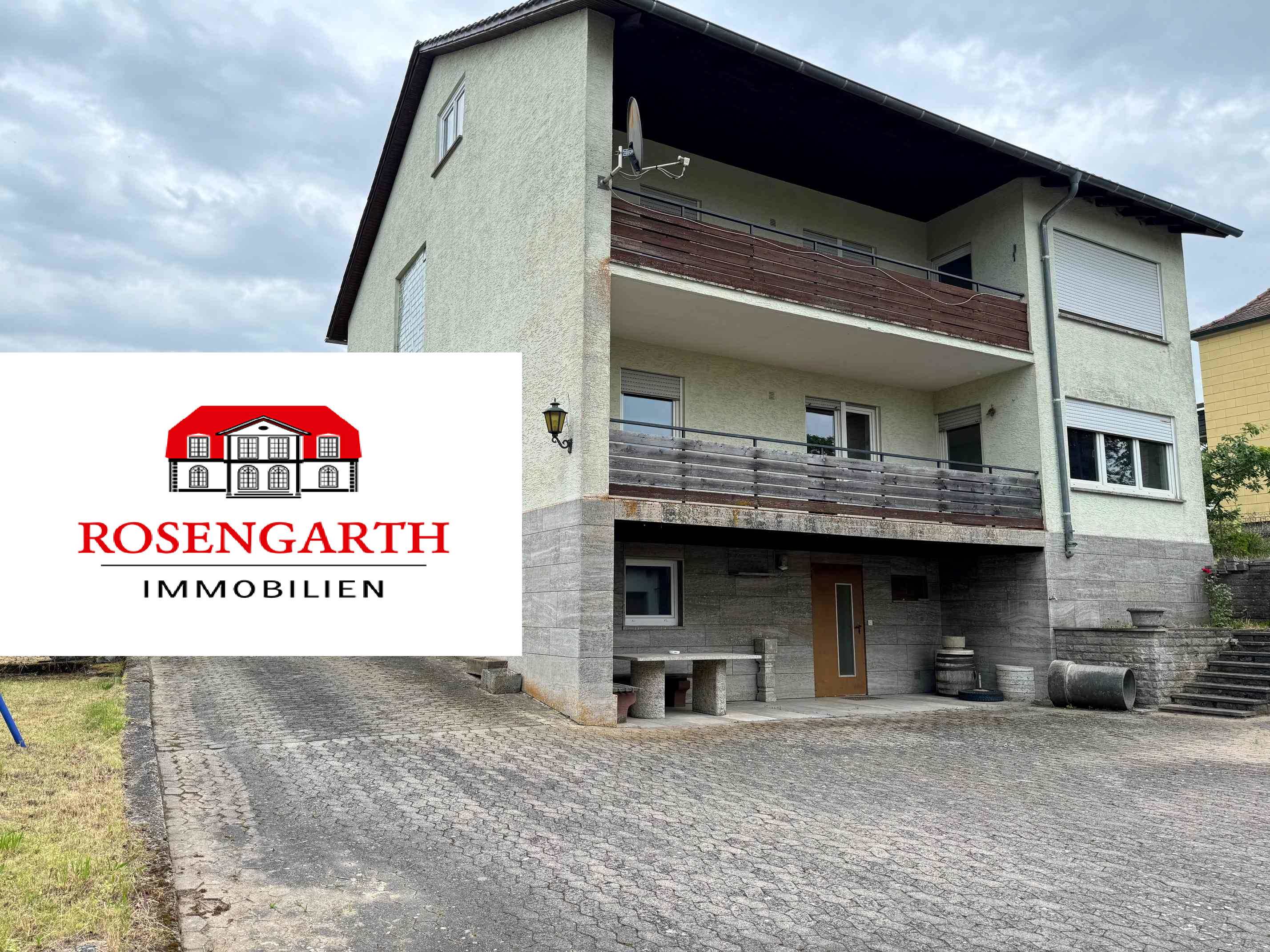 Mehrfamilienhaus zum Kauf 460.000 € 10 Zimmer 265 m²<br/>Wohnfläche 2.676 m²<br/>Grundstück Kleinrinderfeld 97271