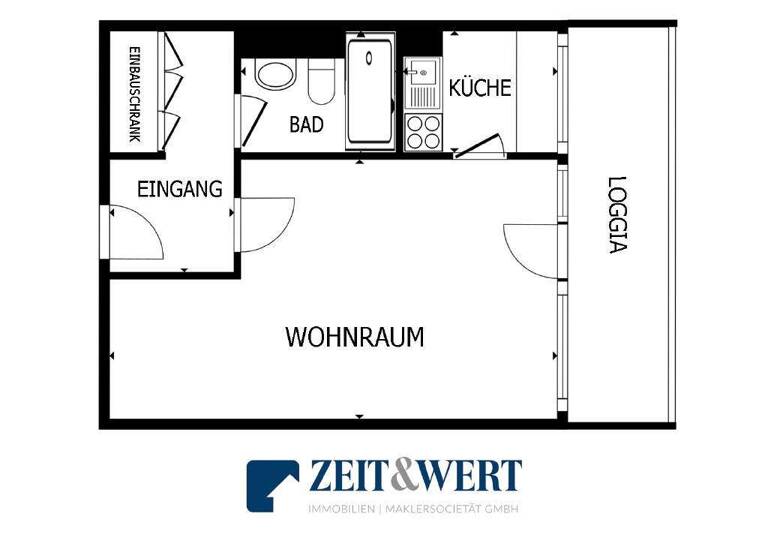 Studio zum Kauf 65.000 € 1 Zimmer 38 m² Lechenich Erftstadt 50374
