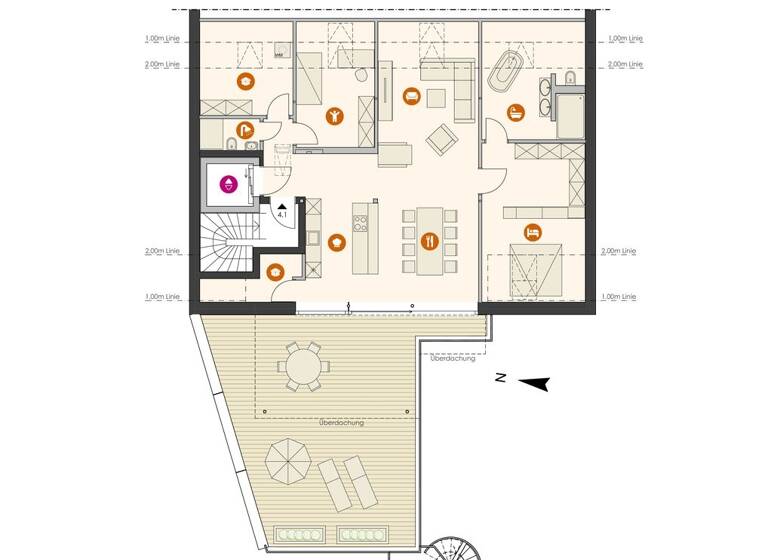 Penthouse zum Kauf provisionsfrei 849.000 € 3 Zimmer 156,4 m² 4. Geschoss frei ab sofort Marktplatz 50 Gunzenhausen 91710
